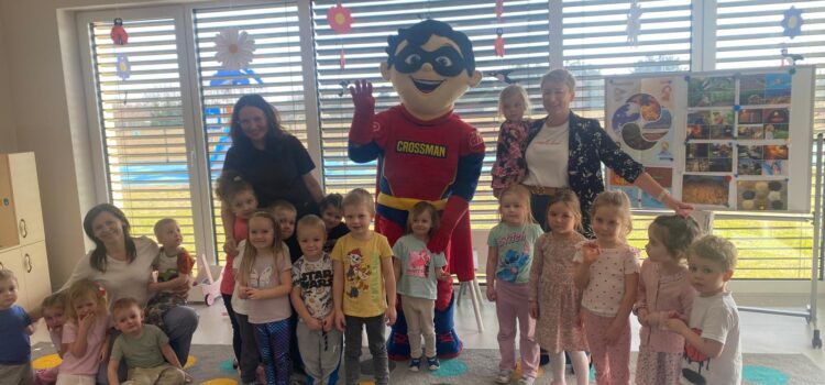 Crossman w przedszkolu!